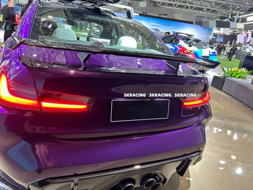 Carbon Fiber Rear GT Spoiler Wing Body Kit For Maserati Gran Turismo Fit 4.2GT - Picture 18 of 21