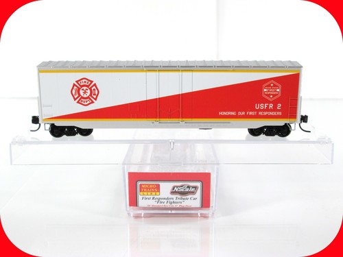 Spur N ***ERSTHELFER - Feuerwehr** Tribute Car - Micro Trains Special