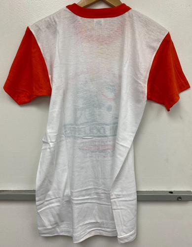 VTG TRENCH NFL MIAMI DOLPHINS 82' AFC CHAMPIONS LARGE WHITE T-SHIRT! NEW! (NM) - Picture 4 of 4