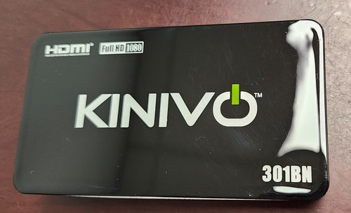 🔥🔥KINIVO 301BN HDMI FULL HD 1080 HDMI Switch Controller Remote Ac Adapter🔥🔥 - Picture 3 of 4