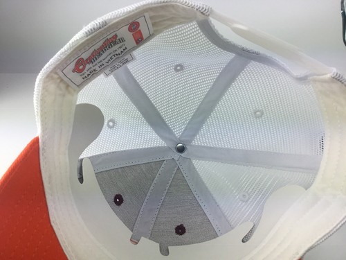 Virginia Tech VT Hokies Baseball Cap Maroon orange SnapBack Hat One  - Bild 8 von 8