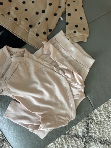 H&M baby girl clothes 3-6 months/ 9 ps mixed clothes/ new - Picture 7 of 10