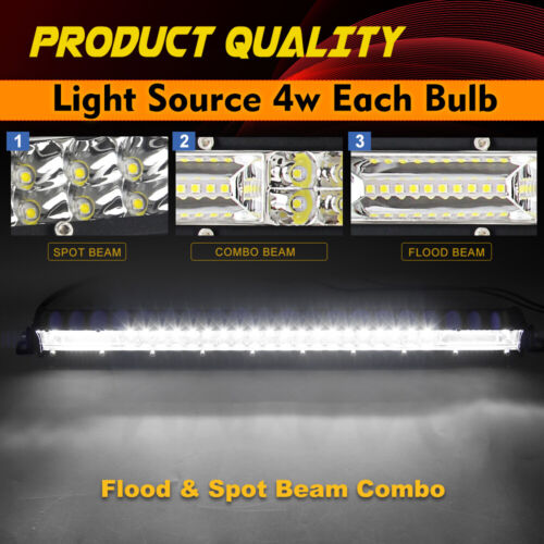 32inch 1200W LED Light Bar Spot Flood Combo Off Road SUV ATV Marine Pickup 34'' - Picture 5 of 12