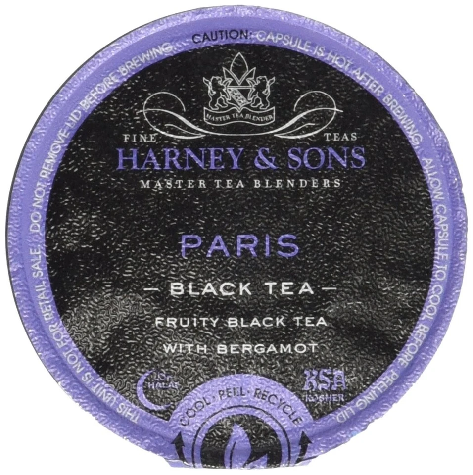 Cápsulas K-Cup de té negro Harney and Sons Paris, 4 x 24 (1 estuche) *ENVÍO GRATUITO* Foto 3 de 4