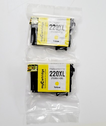 8 PACK Ink Cartridge 220XL 4 BLACK : 2 Yellow & Magenta For Workforce 2630 2650 - Picture 19 of 24