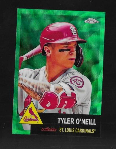 TYLER O'NEILL 2022 Topps Chrome Platinum #312 GREEN WAVE REFRACTOR /99 RARE - Picture 1 of 2
