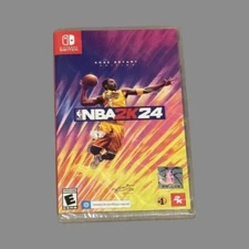 NBA 2K24 Kobe Bryant Edition Nintendo Switch - Brand New Factory Sealed