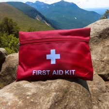 27 Pcs First Aid Kit Bag Medical Emergency Kit Travel Home Car Taxi Workplace