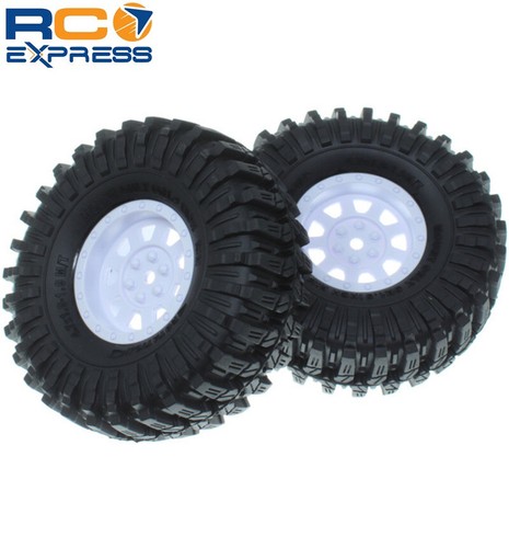 Redcat Racing Pre-Mounted MT-9 Mud Terrain 1.9 Crawler Tires(1pr) RER22343