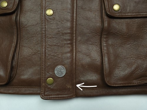 Orvis Mens Large Brown Cognac Soft Lambskin Leather Munitions Hunting Vest - Picture 11 of 11