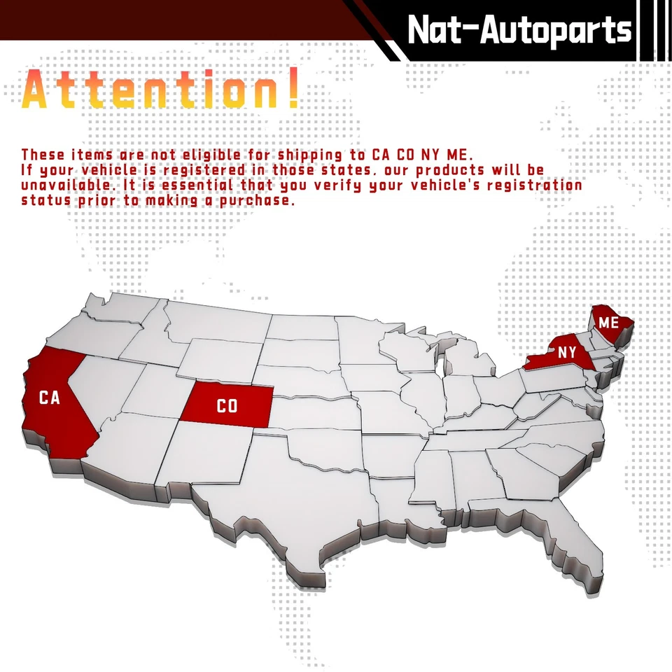 Rear Catalytic Converter for 08-12 Chevrolet Malibu 08-09 Saturn Aura/Pontiac G6 Foto 2 de 4