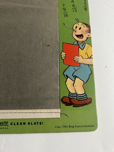 1944 BLONDIE'S Presto Slate Vintage Toy - Presto Products Co Golden Age Comics - Picture 5 of 16
