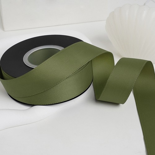 18M Reel Solid Color Double Sided Face Grosgrain Ribbon - 2/2.5/4cm Widths - Picture 40 of 56