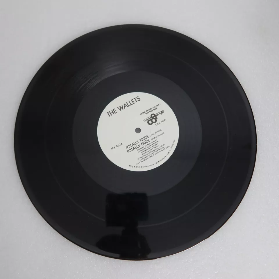 The Wallets Totally Nude PROMO SINGLE Vinyl Record Album - Image 3 of 4