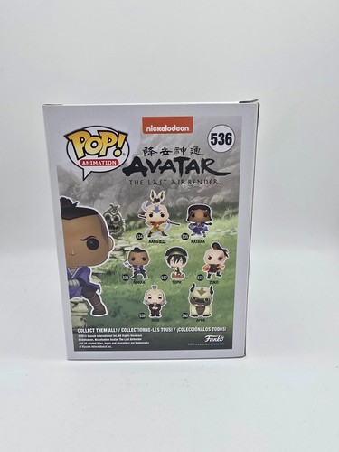 Funko Pop Sokka Avatar Herr der Elemente 536 the last Airbender Wasserstamm Neu - Bild 3 von 6