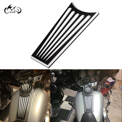 Black Aluminum Dash Insert Cover For Harley Electra Glide Tour Road Glide 89-07 - Bild 2 von 12