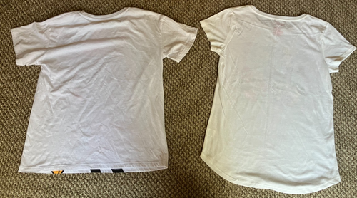 GIRLS DISNEY PRINCESS T-SHIRT SIZE XL 14-16 14 16 ARIEL RAPUNZEL MINNIE MOUSE 2 - Picture 2 of 2