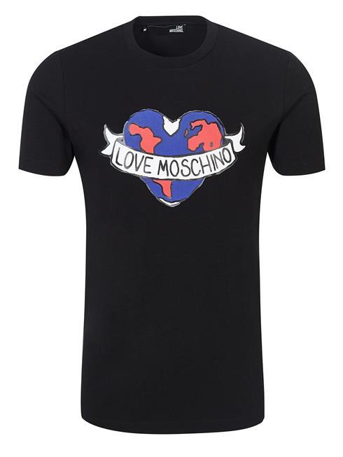 Love Moschino 4 T-shirt M 4 Moschino 731 67 E 1811 Noir f28338 Love Moschino 4 T-shirt M 4 Moschino 731 67 E 1811 Noir f28338