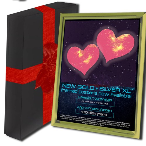 Name a Star Geschenkset, Celestial Pearl weißer Rahmen, schönes Valentinstagsgeschenk - Bild 3 von 4