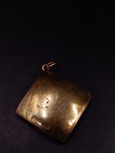 Stunning Fully Hallmarked Silver (Gilt) Enamel Rose Pendant Toye Kenning Spencer - Picture 3 of 5