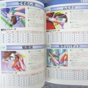 DAIUNDOUKAI Battle Athletess Guide w/Postcard Sega Saturn Book 1997 MC00