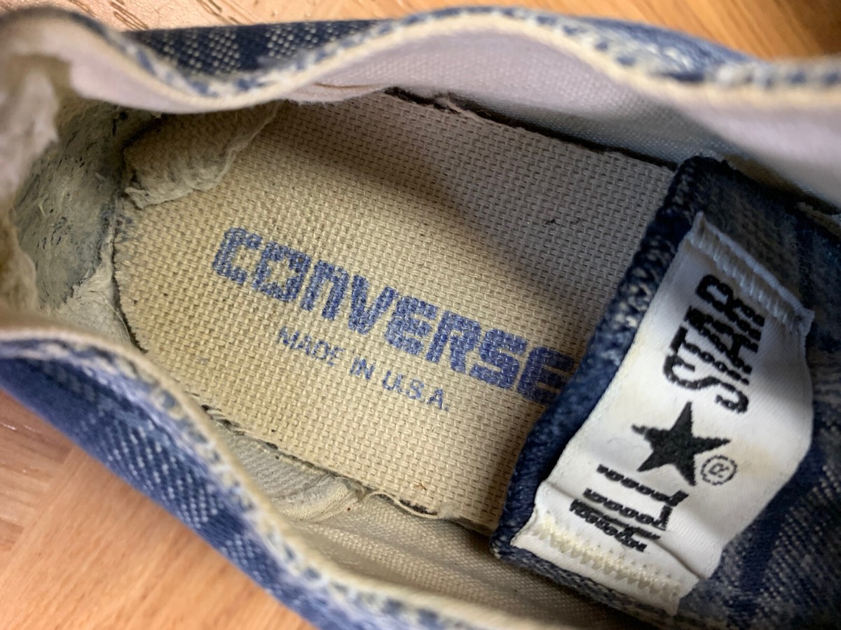 シューズ Converse made-in-usa Vintage🇺🇸 Converse All Star Chuck Taylor Made In USA Denim