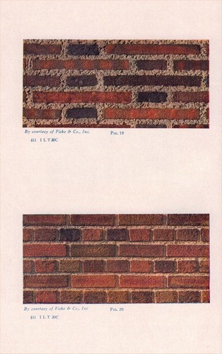1922 Face and Ornamental BRiCKWoRK w color pics! – all PAGE SCANS only - Picture 2 of 5