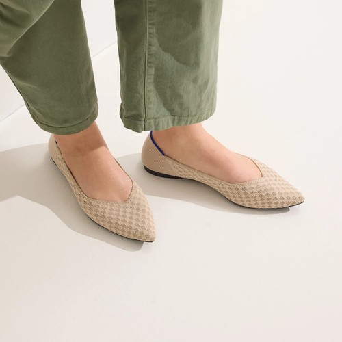 Rothy’s Women’s Size 8 The Point II Flat In Frappe Basketweave - MSRP $159 - Picture 15 of 16