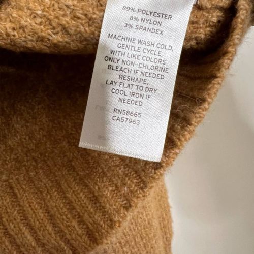 Around Damen Pullover groß camelbraun Rollkragen Kuschel Strickpullover - Bild 3 von 7