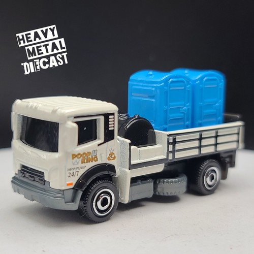 Matchbox MBX Poop King w/ Removeable Porta Potty (2019 MBX Basic - Construction)