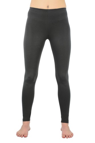 Mato & Hash Premium Damen Active Lightweight 95/5 Baumwolle/Elasthan Leggings - Bild 9 von 10