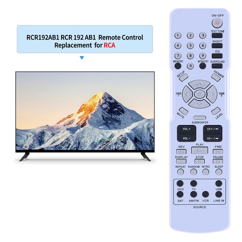 New Remote Control For RCA Home Theater RCR192AB1 RT2760 RT2770 RT2870 RT2906 - Picture 2 of 11
