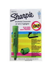 Sharpie  Highlighters Major Tank Green Highlighters  New In Box 12 Pieces