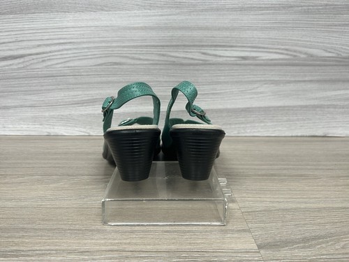 Hotter Kiwi Slingback grüne Sandale Schuhe Größe 7 sehr guter Zustand Damen neu Sommer Urlaub - Bild 6 von 8