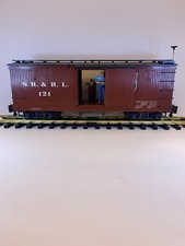 LGB SR&RL Box Car (with welder and welding lighting) 48670