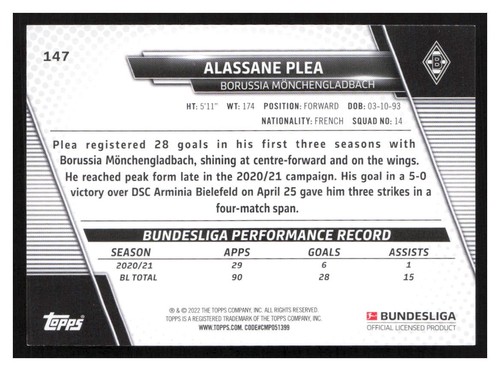 2021-22 Topps Bundesliga base cards Pick your Card(s) - Picture 287 of 391