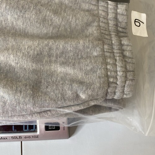 Adidas Men Large Medium Grey Heather Regular Fit Straight Loose Fleece Joggers - Picture 11 of 11