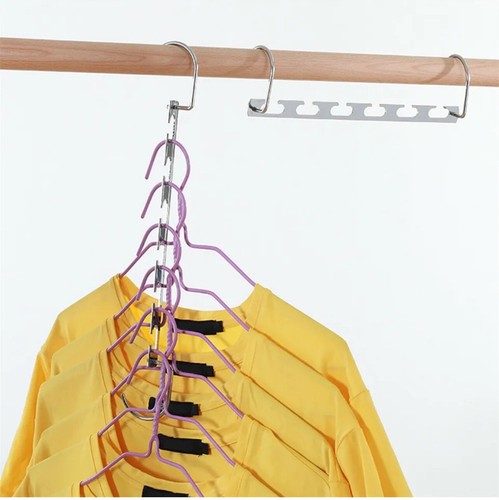 Platzsparer Sparwunder Metall Magic Kleidung Hemd Aufhänger Haken - Bild 4 von 10