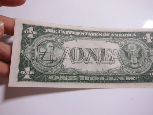 1935A $1 Hawaii WWII Emergency Issue Silver Certificate C00932501C - Picture 7 of 8