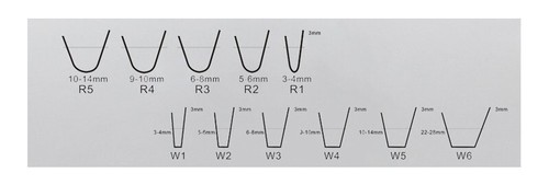 Manual Tire Carving Machine Tire Groover Machine 5 Round Blade 6 Trapezoid Blade - Picture 9 of 11