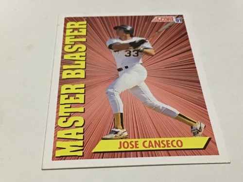 JOSE CANSECO Oddball Insert & Regular issue Baseball LOT #2 Athletics YOU CHOOSE - Picture 220 of 359