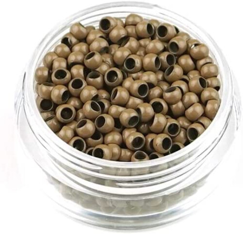 NANO RING BEADS 2.5mm Copper for Nano Tip Extensions 250/500/1000 + FREE PULLER - Picture 5 of 14