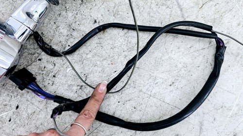 1998 HARLEY FLH ELECTRA GLIDE Fog Highway Turn Signal Light Chrome Housing Eagle - Picture 14 of 15