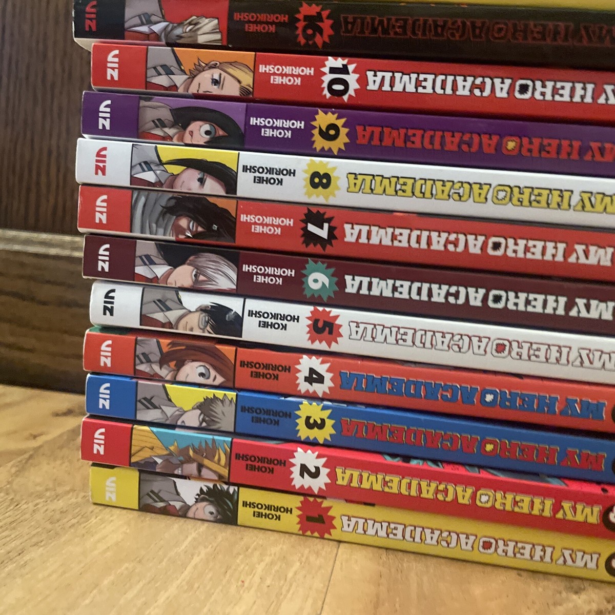 【希少】ヒロアカ　英語版　1-10巻セット　my hero academia 僕のヒーローアカデミア 英語版 1-10巻セット My Hero Academia