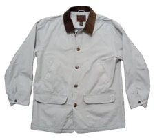 REEL LEGENDS Men's XL Field Coat Jacket Duck Game Bag Hunting Khaki Fishing Y2K