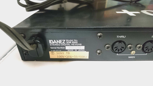 Display failure Ibanez SDR-1000+ Stereo Digital Reverb Effect No Problem 100V - Picture 7 of 9