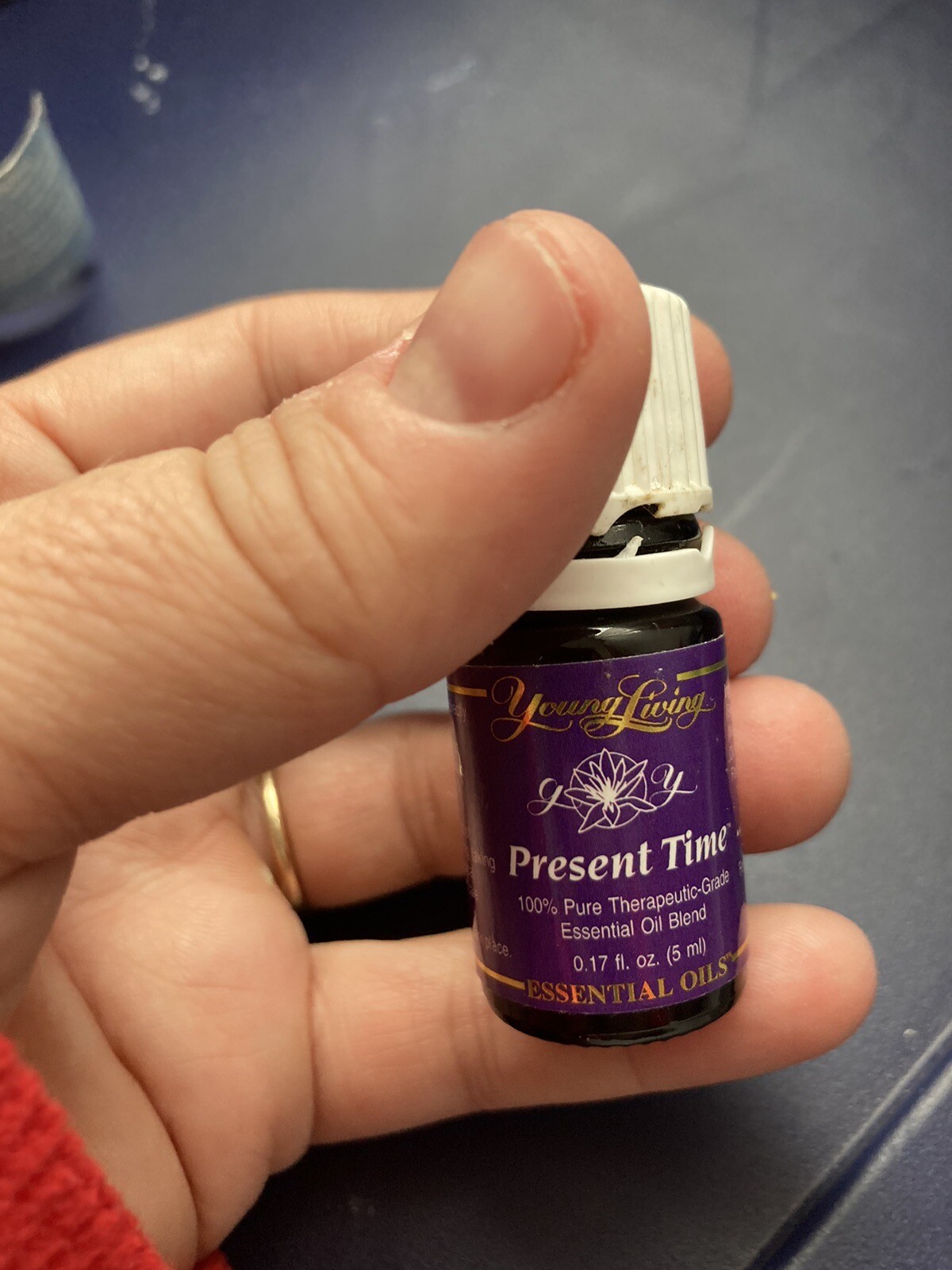 Young Living Present Time Essential Oil Blend 5ml 30% Remaining-image