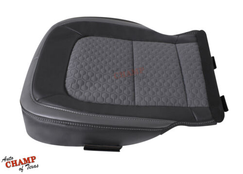 2018 2019 Chevy Colorado Z71-Driver Side Bottom Cloth Seat Cover Black/Dark Gray - Picture 4 of 12