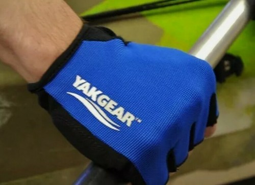 YakGear Blue Paddling Gloves small/medium - Picture 7 of 8