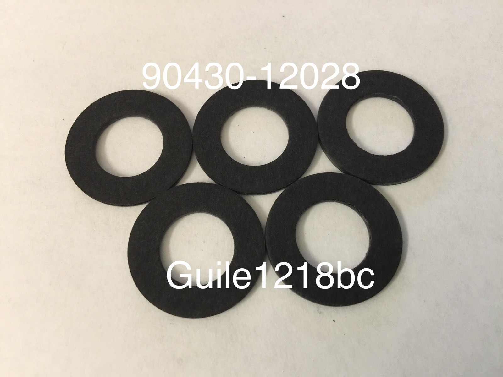 NEW 5PC TOYOTA OIL DRAIN PLUG WASHER GASKETS 9043012028 *FREE SHIPPING